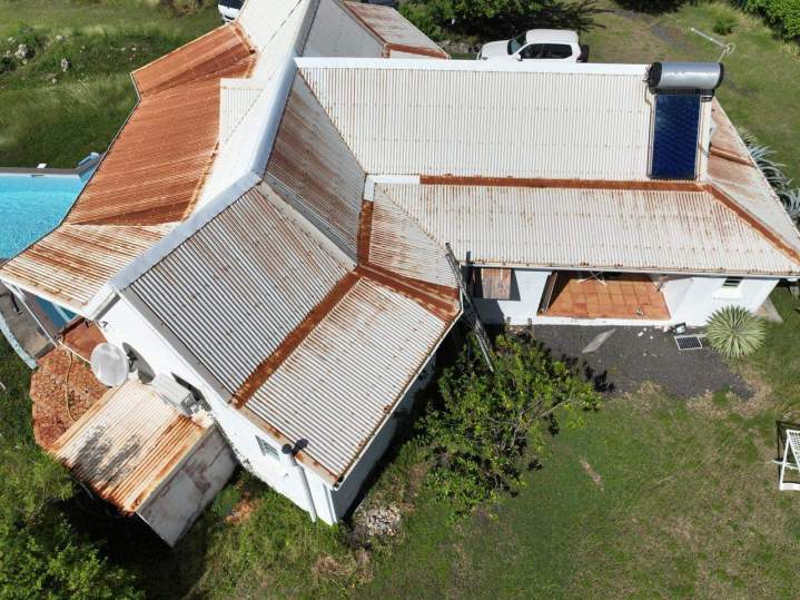 Avant rénovation toiture